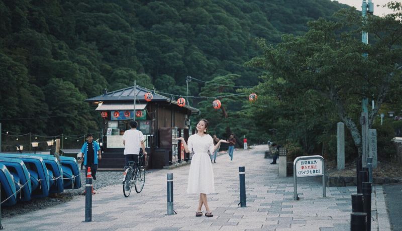 Văn Mai Hương ở Kyoto